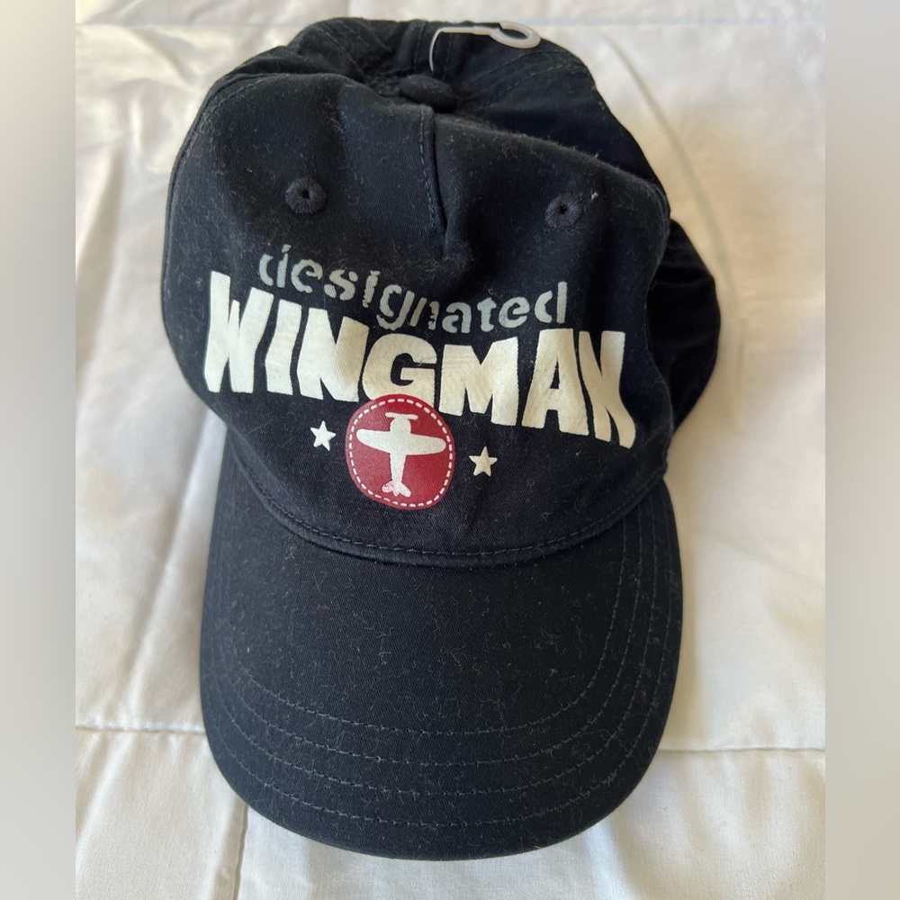 Gymboree Baseball Cap Hat Airplane Wingman NEW Never used